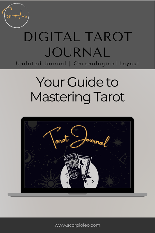 Digital Tarot Journal - Unlock Your Intuition